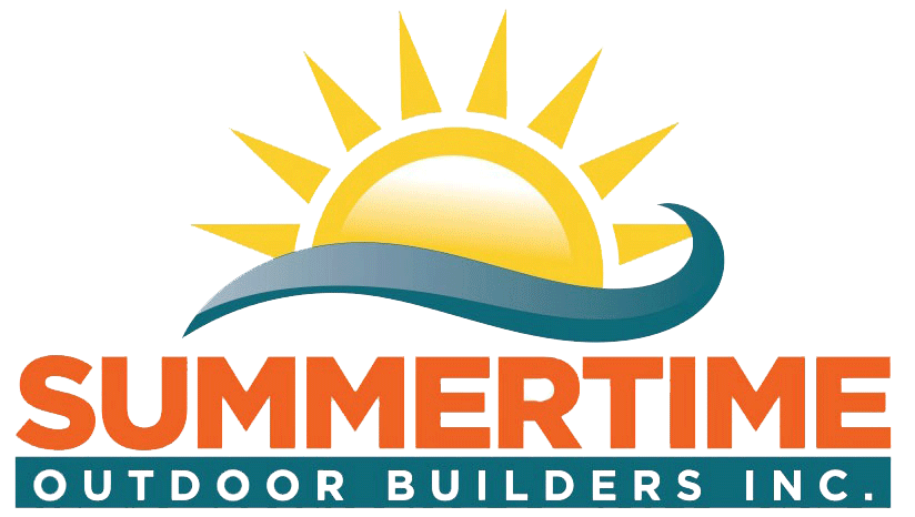 A logo of the building company summertide